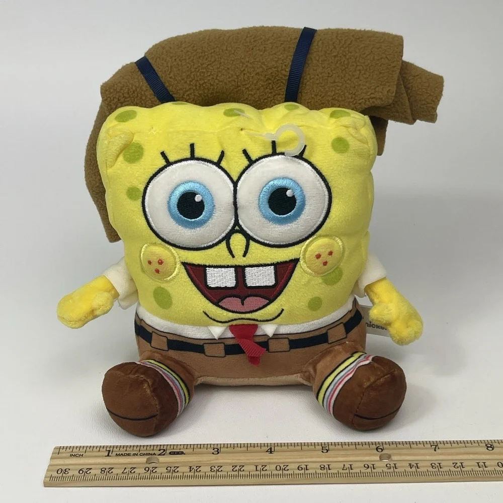 SpongeBob SquarePants Kamp Koral Camper Sponge Plush Stuffed 6